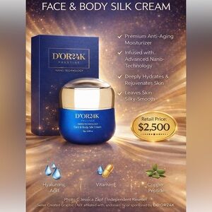 Prestige Face & Body Silk Cream — Blue/Gold Anti-Aging Moisturizer